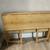 Drop leaf table with two monitors w/ dual stand 1 thumbnail