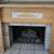 FIREPLACE MANTEL PREFAB. BEAUTIFUL WITH MARBLE ACCENTS  $80 LIKE NEW 3 thumbnail