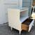 Vintage side table with glass top 2 thumbnail