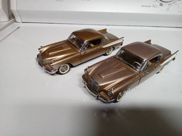 Danbury mint 1957 studebaker golden hawks 1