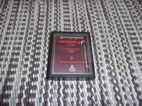 Atari Miniature golf game program 1