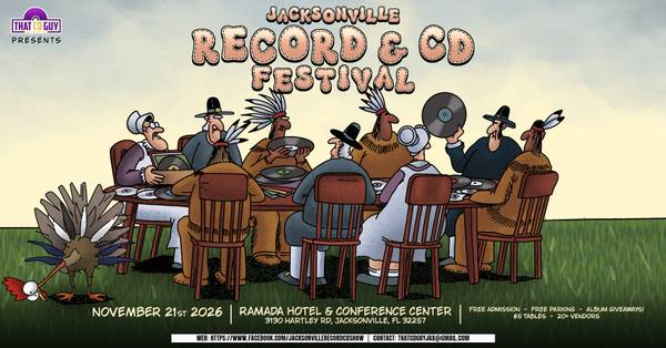 Jacksonville Record & CD Festival November 21st, 2026 1