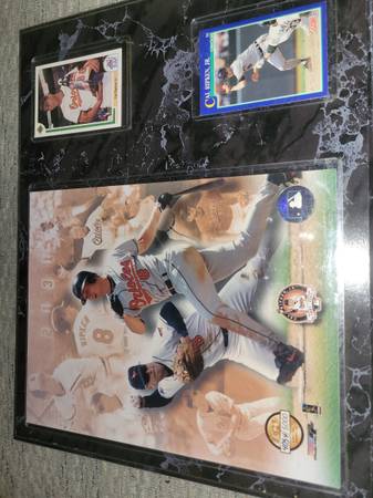Autographed Cal Ripken Jr. Plaques