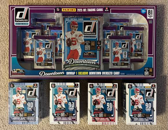 2025 Donruss Football Lot 1