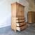 Antique pine Wardrobe 4 thumbnail