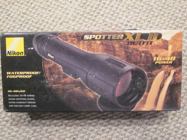 Nikon Spotter XL II Kit - sporting goods - by owner - sale