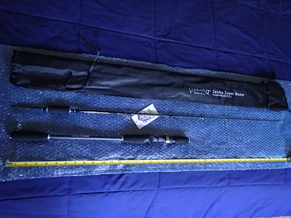 Hamachi Zenku Nano Jig PE1 - 3 Japanese jig spin fishing rod - $125 (los angeles)63471350097795120