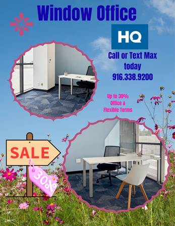 🌟 Window Private Office – LIMITED TIME SALE! 1