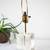 Vintage 1980s crystal and brass table lamp by Victoria Hagan 4 thumbnail