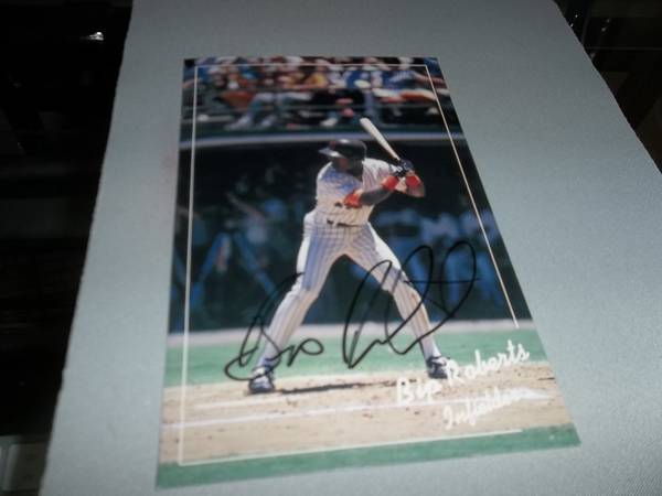 Bip Roberts Signed Photo 1