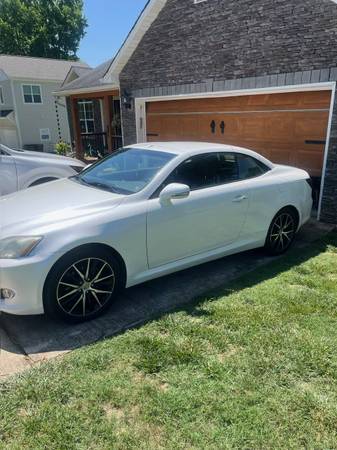 2010 Lexus IS 250 C - convertible with 155K miles - beautiful - $11,900 (S. Charlotte - Fort Mill SC)63613469475457120