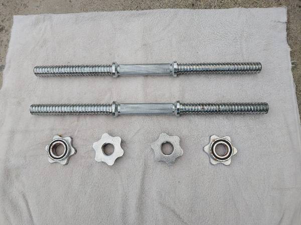 Dumbbell Handles with Collars 1