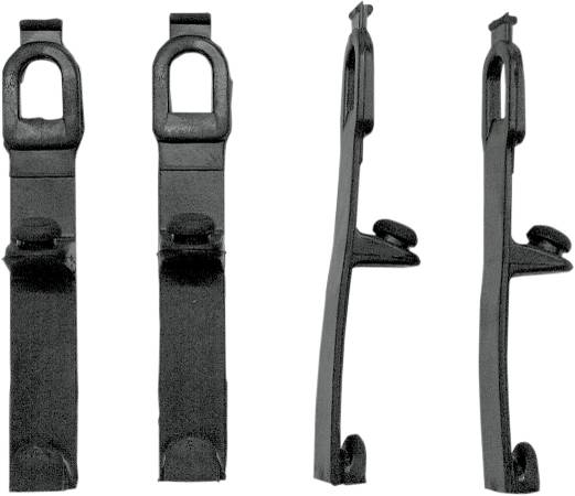 UFO Firefly Headlight Replacement Rubber Straps Black 4-Pack AC01663 - 1