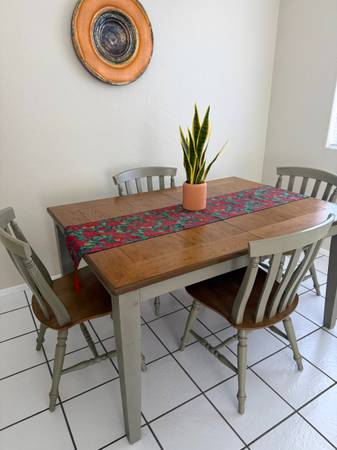 Dining Set Solid Wood 1