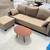 Sofa and ottomon, tan color 1 thumbnail