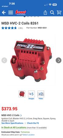 MSD ignition coil 1