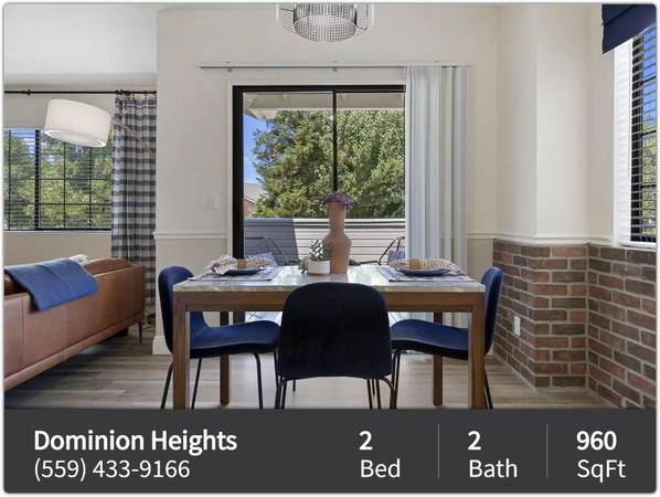 $1,890 / 2br - 960ft2 - Gorgeous luxury 2 Bd, 2 Ba! Exclusive neighborhood. Look no further! (Fresno - Fresno)64008333832705121