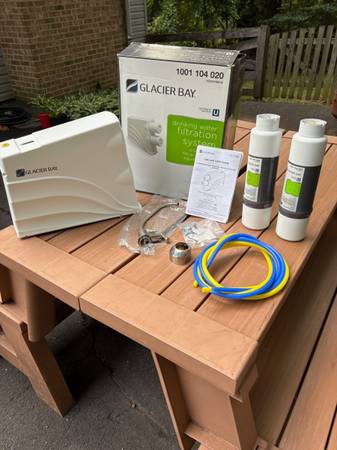 water filtration system - faucet - undersink - filters - NIB 1
