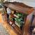 Large Vintage Solid Wood Cottagecore Bookcase 4 thumbnail