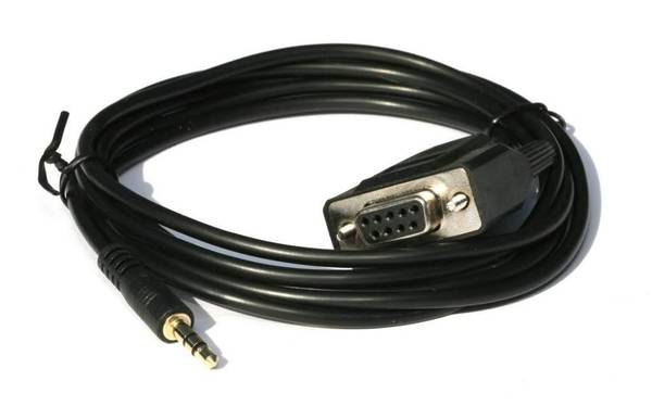 DB9 Female to 3.5mm TRS Serial Cable 6FT 1