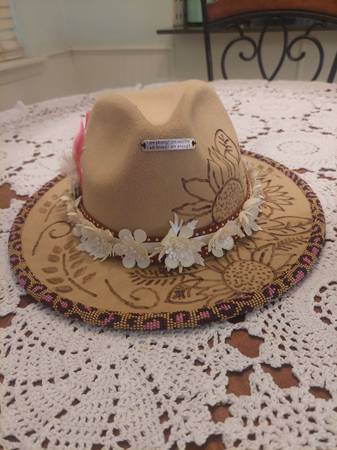 Beautiful hand beaded hat 1