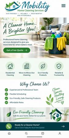 Mobility's cleaning services 1
