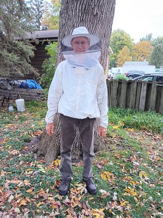 Beekeeping short suit with soft hat/headnet 1