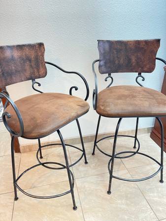 Arhaus Bar Stools 1