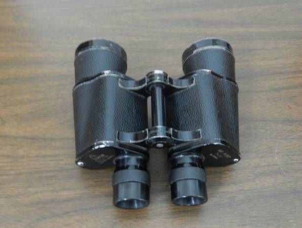 Vintage Eikow Air Port 7x50 Binoculars with Leather Case 1