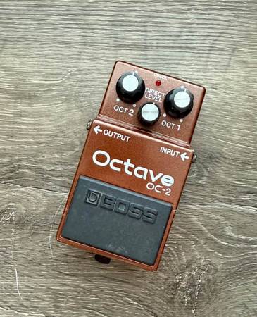 Boss OC-2 Bass Octave Pedal 1985 Japan - musical instruments - by