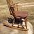 Vintage Solid Maple S Bent & Bros Rocking Chair 4 thumbnail