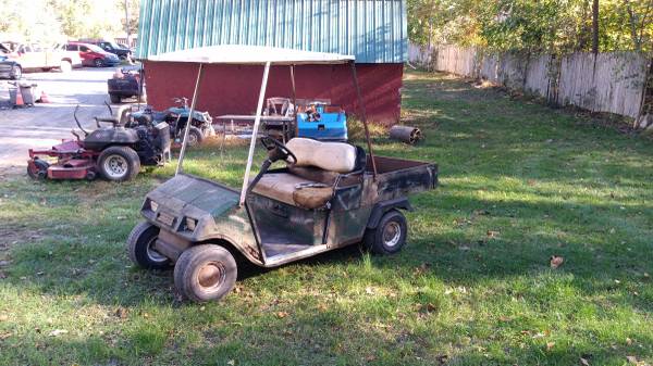 Ez Go utility golf cart 1