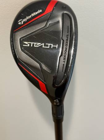 TaylorMade ステルス 4U 22° TAYLORMADE STEALTH #4 HYBRID 22° - Regular Flex