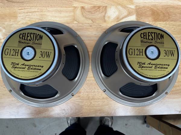 Celestion G12H-30 Anniversary speakers MIC 1