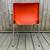 Space Age Orange Plastic & Chrome Chair 6 thumbnail
