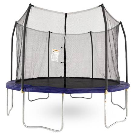 Skywalker Trampolines 12-Foot Round Trampoline with Safety Enclosure 1