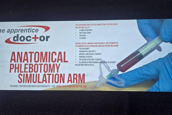 Phlebotomy Simulation kit NEW 1