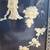 2 Antique Black Laquer Mother Of Pearl Asian Wall Hangings 10 thumbnail