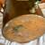 Very large copper pot with handles, and lid, cast iron tripod 4 thumbnail