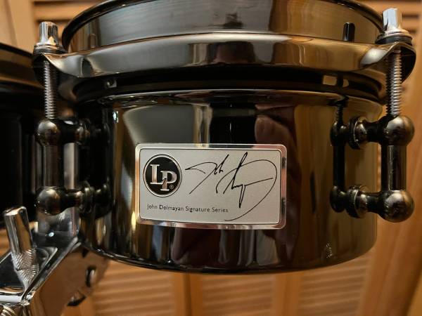 and 8” Latin Percussion (LP) 845-JD John Dolmayan Signature Mini