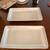 2 New Large Stoneware Serving Platters 2 thumbnail