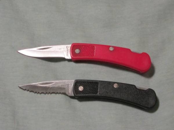 2 Sharp brand Mini Lock Blade Knives 1