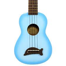 Kala Dolphin Series Soprano Ukulele & Music Stand 1