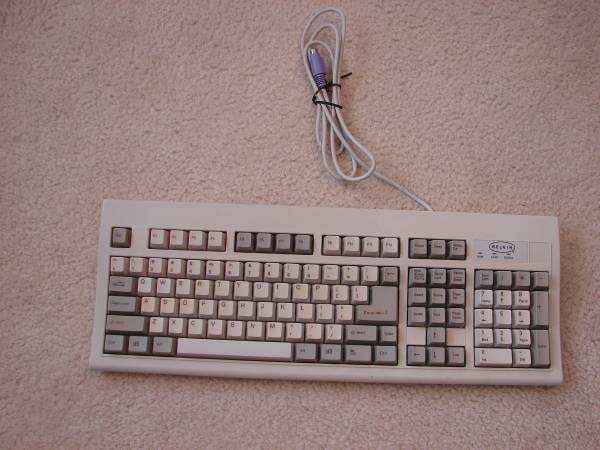 Belkin Computer Key Board F8E206PS/2 KB-6868 1