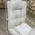 Patio Glass Leave Table and Chairs with cushions 3 thumbnail