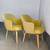 Knoll Eero Saarinen Executive Armchair Yellow Fabric $450 Each 8 thumbnail