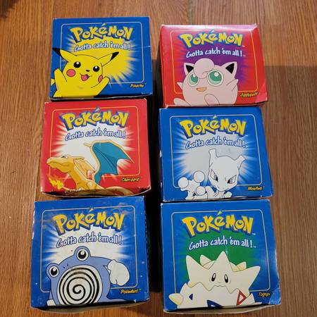 Burger King Pokémon collection sets 1