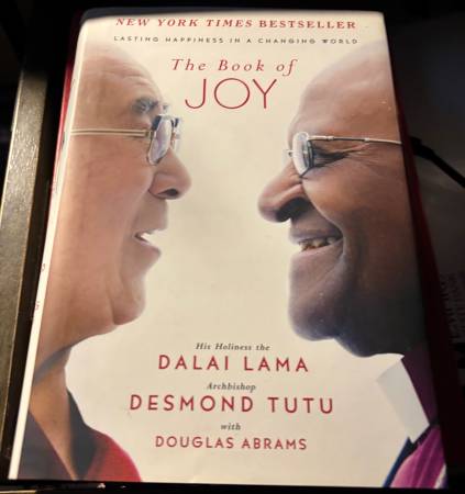 Book of Joy Dalai Lama Desmond Tutu used Guide to Happiness 1