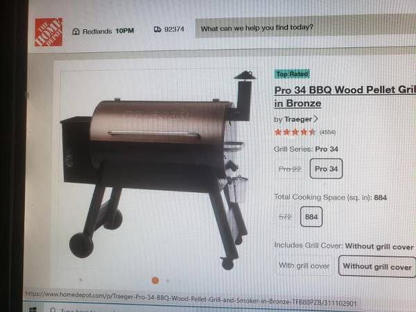 Traeger Grill Pro Series 34 Pellet Grill - Bronze 1