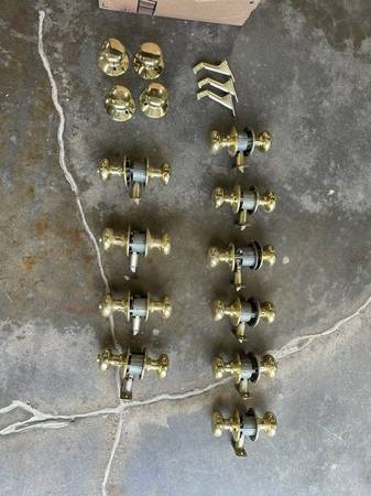 Brass Door Hardware 1